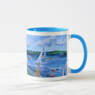 college club beach mug