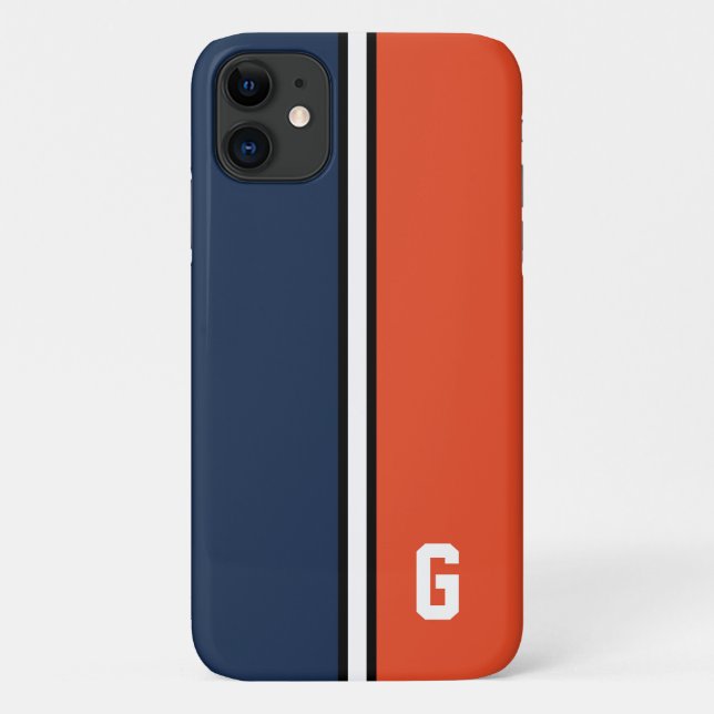 College Colours Signature Case-Mate iPhone Case (Back)