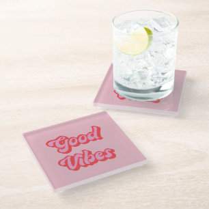 College Dorm Decor Glass Coaster