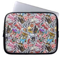 College Dynamic Art Urban Graffiti pattern