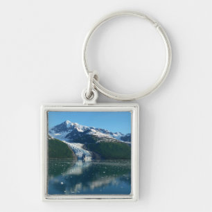 College Fjord II Beautiful Alaska Photography Keychain