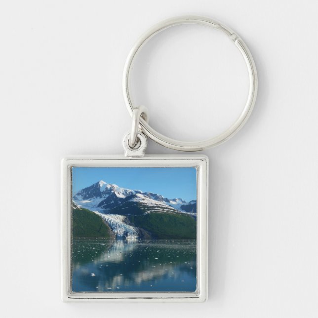College Fjord II Beautiful Alaska Photography Keychain (Front)