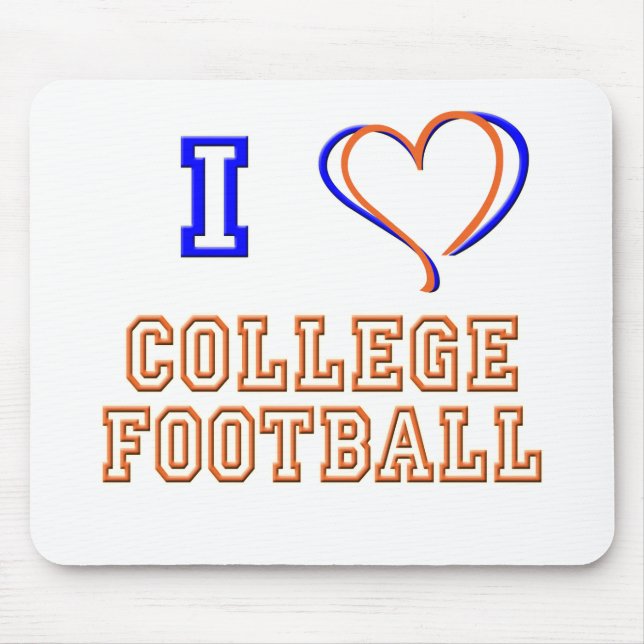 college football mouse pad (Front)