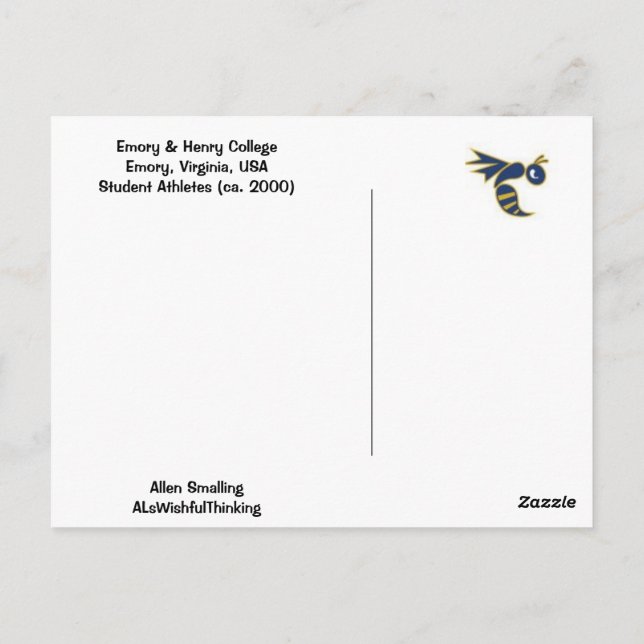 College Football! Postcard (Back)