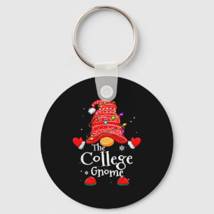 College Gnome - Xmas Family Matching Funny Christm Keychain