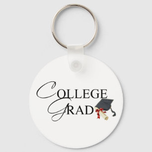 College Grad Keychain