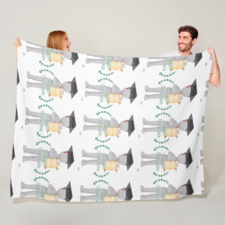 College Graduate  Fleece Blanket