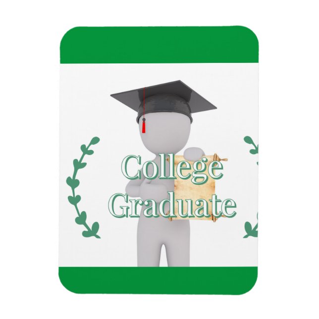 College Graduate Magnet (Vertical)