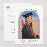 College Graduation Arch with Bow - Photo