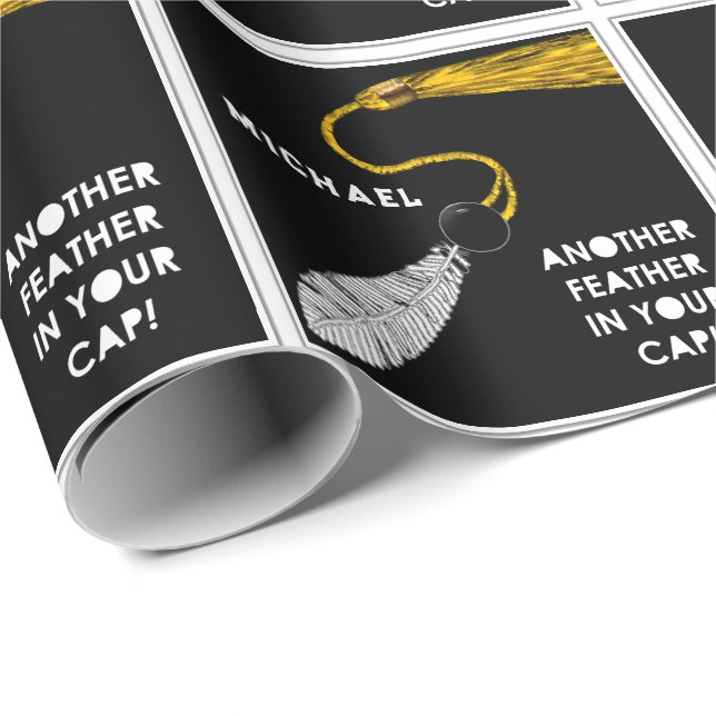 College Graduation Gift Wrapping Paper (Roll Corner)