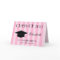 College Graduation Greeting Card -- Pink