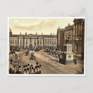 College Green. Dublin. Co. Dublin, Ireland classic Postcard
