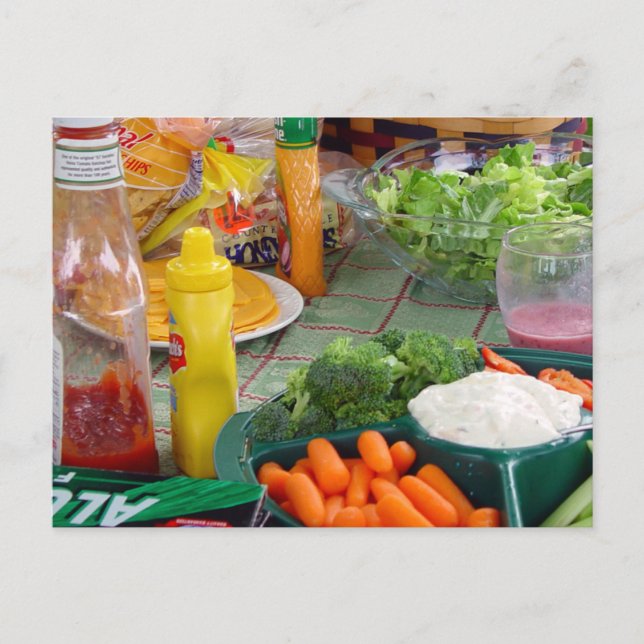 College is no Picnic Postcard (Front)