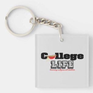 College Life Keychain