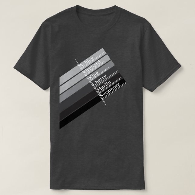 College Park Grayscale  T-Shirt (Design Front)