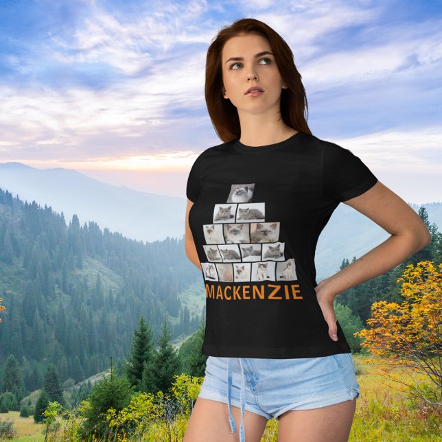 College Photo Personalized Womens Funny Present T-Shirt (Creator Uploaded)