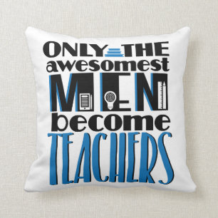 College Professor Teacher  Teaching Gift Men Women Throw Pillow