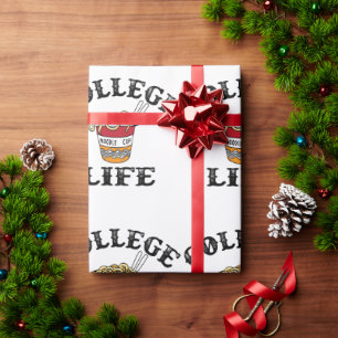 College Ramen Wrapping Paper