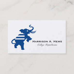 College Republicans Business Card