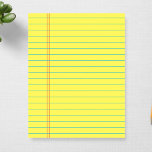 College Ruled Lined Writing 40 Sheets 8.5 x 11 Notepad<br><div class="desc">College Ruled Lined Writing 40 Sheets 8.5 x 11 Notepad</div>