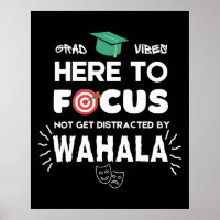College Student GRAD VIBES No Wahala Dorm Room 