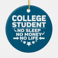 College Student No Sleep No Money No Life
