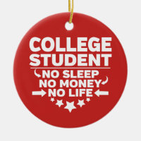 College Student No Sleep No Money No Life