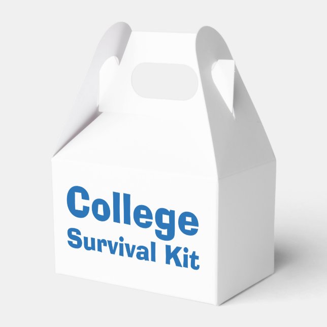 "College" Survival Kit Box (Front Side)