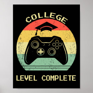 College University Graduation Level Complete Video Poster