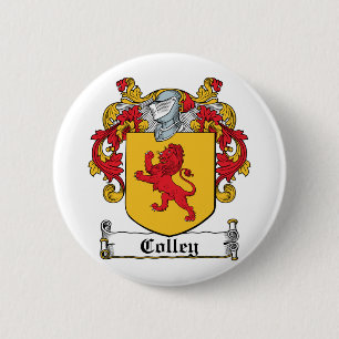 Colley Family Crest 2 Inch Round Button