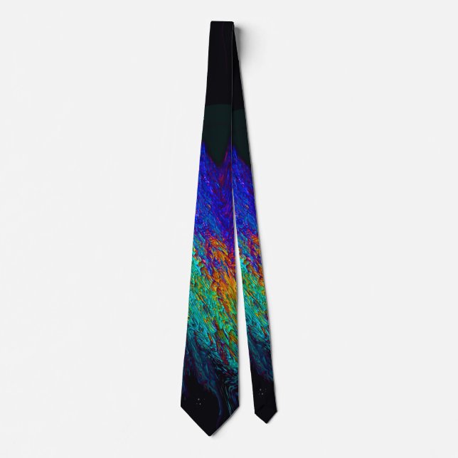 “Colliding Planets” Tie (Front)