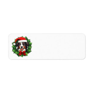 Collie Christmas Wreath