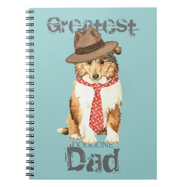 Collie Dad Notebook (Front)