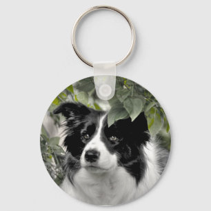 Collie Dog KEY RING
