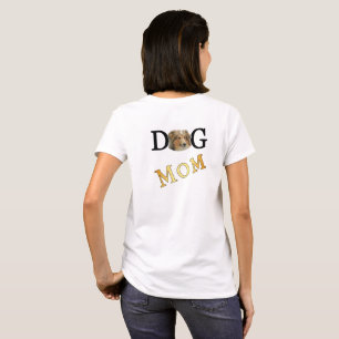 Collie Dog Mom 2 Sided Light T-Shirt