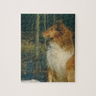 Collie Dog Puzzle