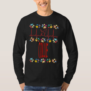 Collie I Love My Akita Dog Owner Mom Dad Puppy T-Shirt