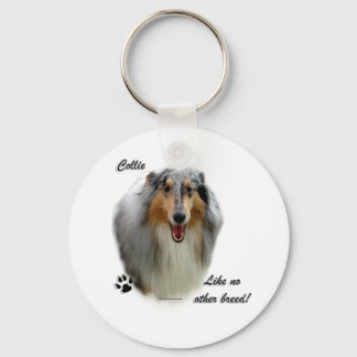 Collie Like No Other Breed Keychain
