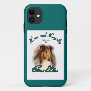 Collie Love and Loyalty iPhone 11 Case