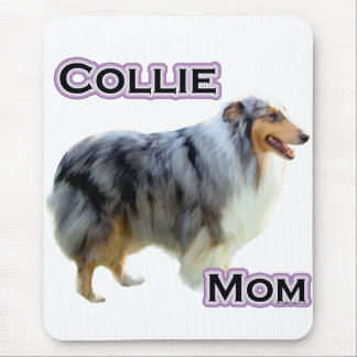 Collie Mom 4 Mouse Pad