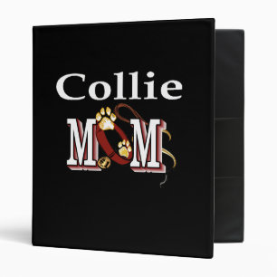 Collie Mom Gifts Binder