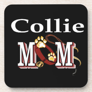 Collie Mom Gifts Coaster
