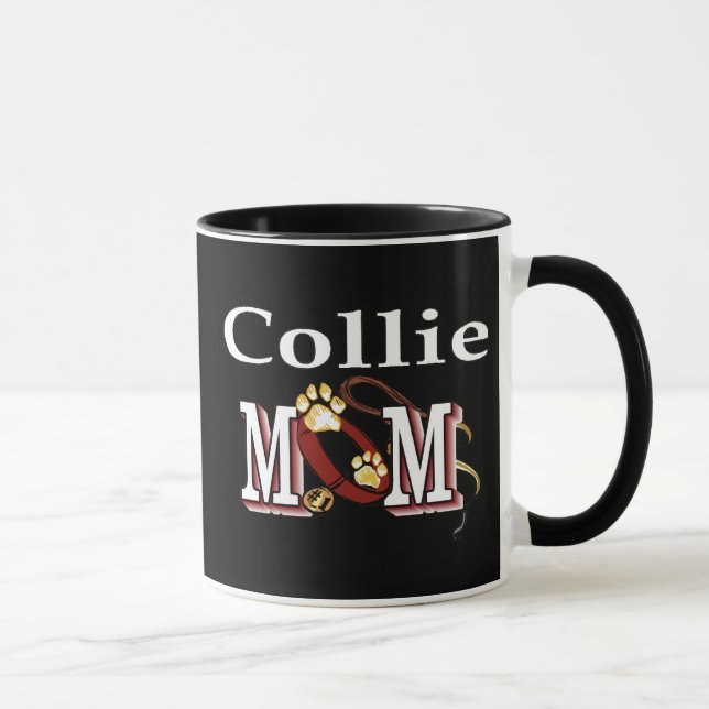 Collie Mom Mug (Right)