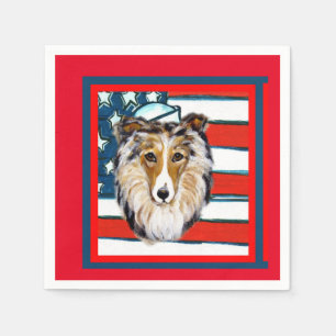 Collie  napkin
