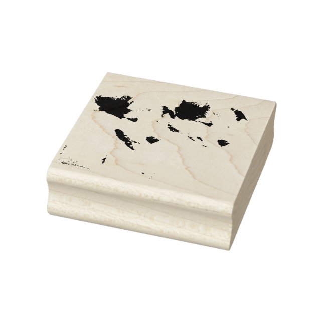 Collie Pups by Hevener Rubber Stamp (Stamp)