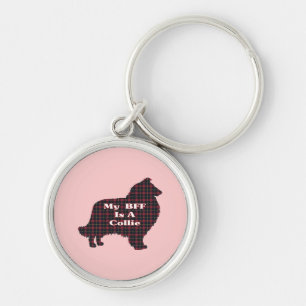 COLLIE ROUGH BFF KEYCHAIN