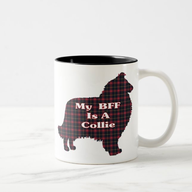 Collie Rough BFF Mug (Droit)