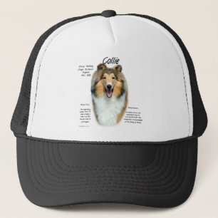 Collie (sable rough) History Design Trucker Hat