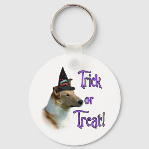 Collie (sable smooth) Trick Keychain