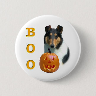 Collie (smooth) Boo 2 Inch Round Button
